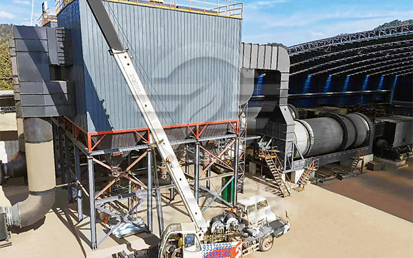 真節能酒糟烘干設備安裝現場 真節能酒糟烘干設備安裝現場