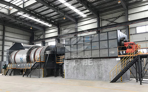 白酒糟烘干機運行現場 白酒糟烘干機運行現場