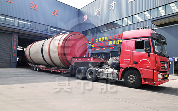 豆渣烘干設備運輸現場 豆渣烘干設備運輸現場